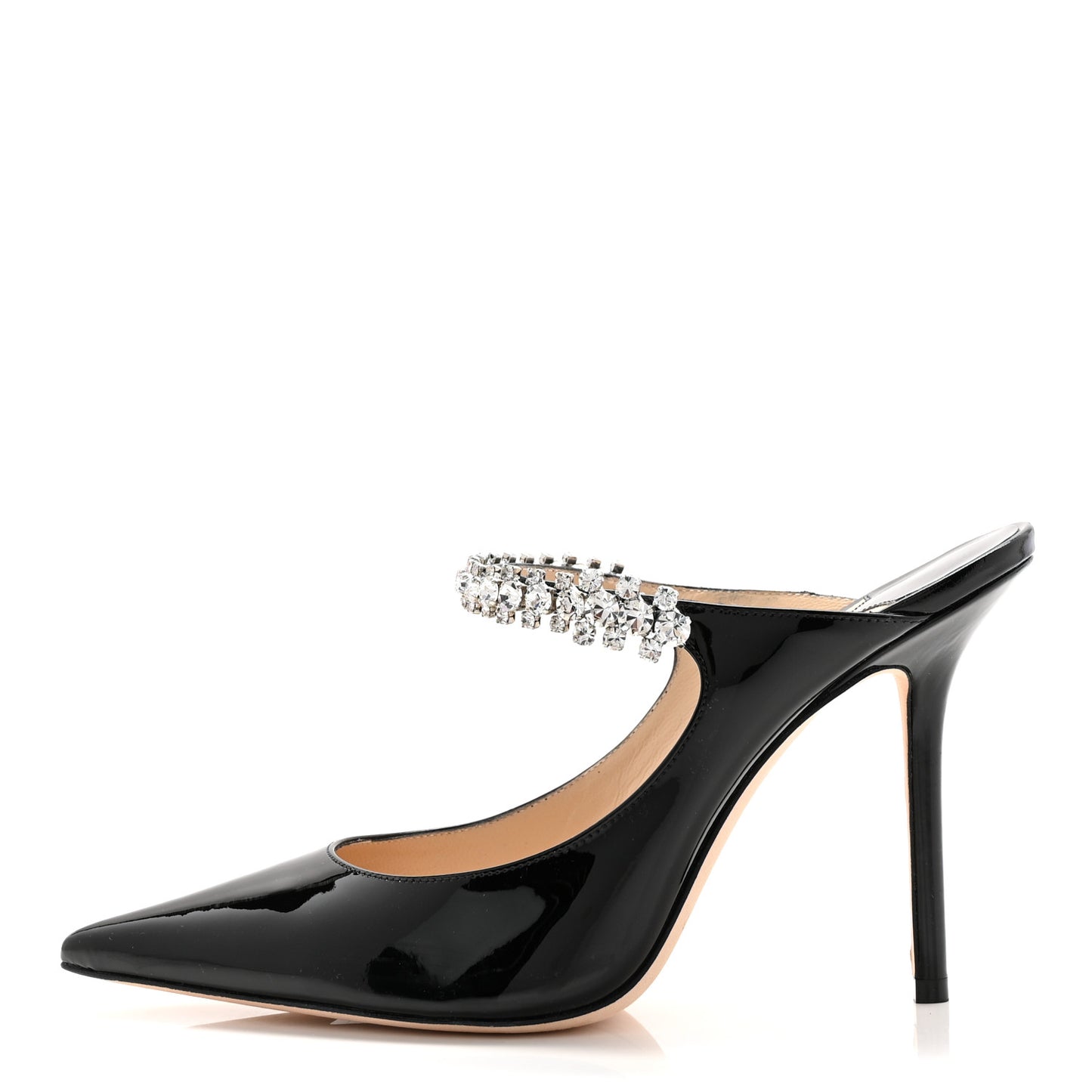 Patent Crystal Bing 100 Pumps 39.5 Black