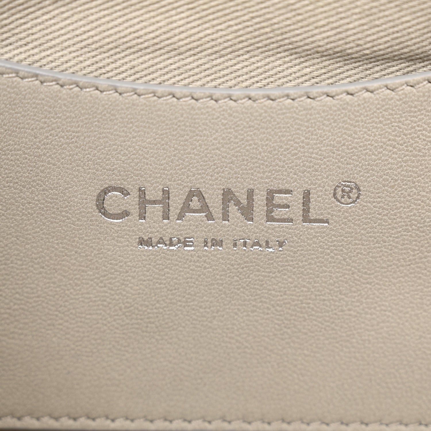 Chanel Caviar Quilted Medium Just Mademoiselle Beige 8 of 16