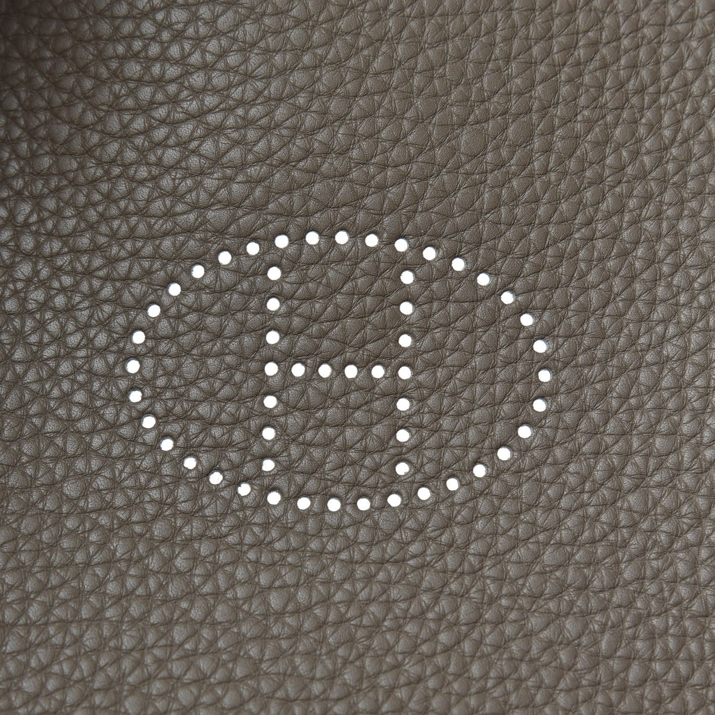 Taurillon Clemence Mises et Relances H'Dot Change Tray Etoupe Blue Jean