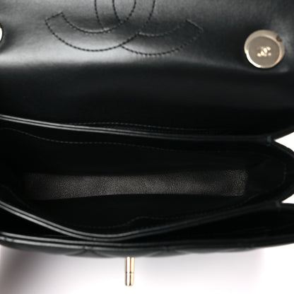 Chanel Lambskin Quilted Small Trendy CC Dual Handle Flap Bag Black 5 of 8