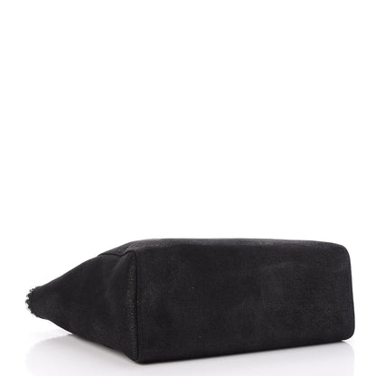 Stella McCartney Shaggy Deer Falabella East West Shopper Tote Black 4 of 9