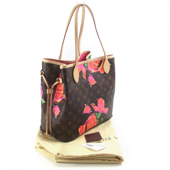 Monogram Roses Neverfull MM