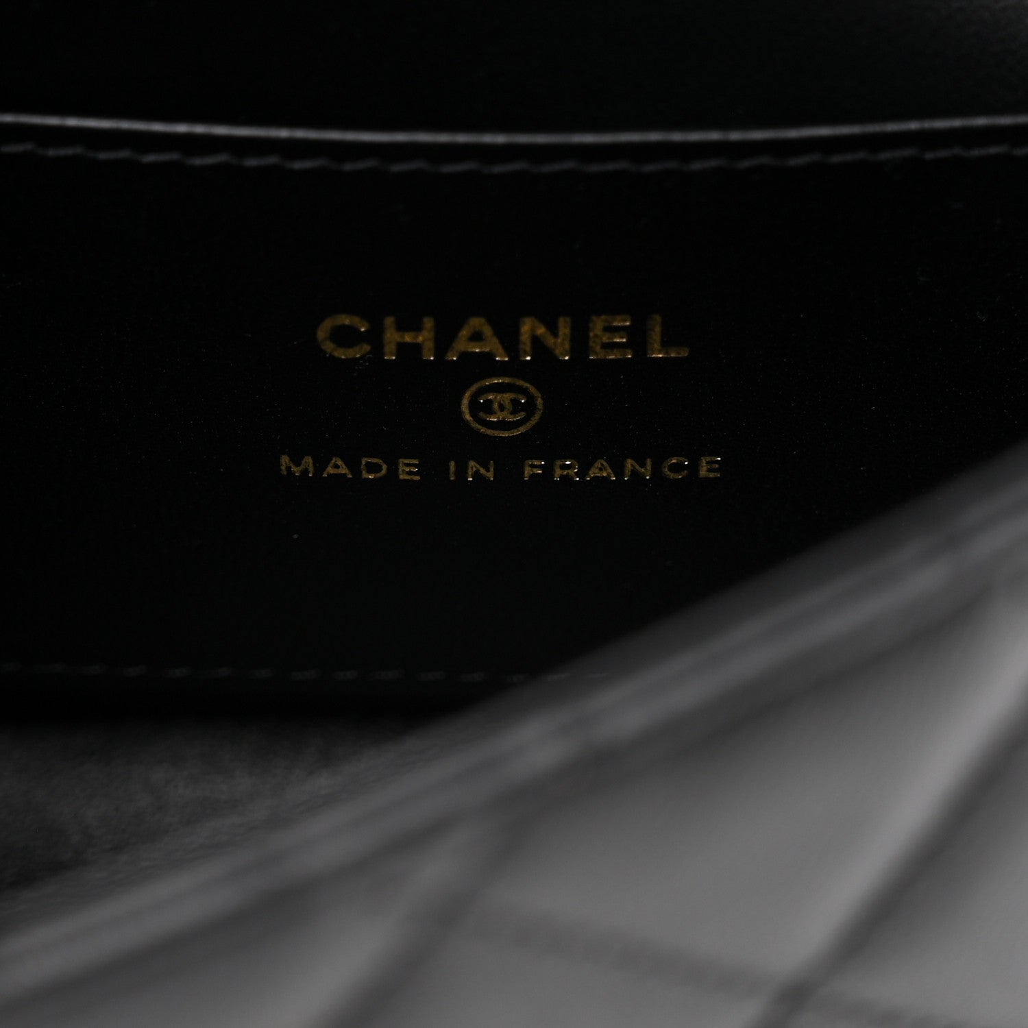 Chanel Lambskin Quilted Tab Mini Flap Black 6 of 11