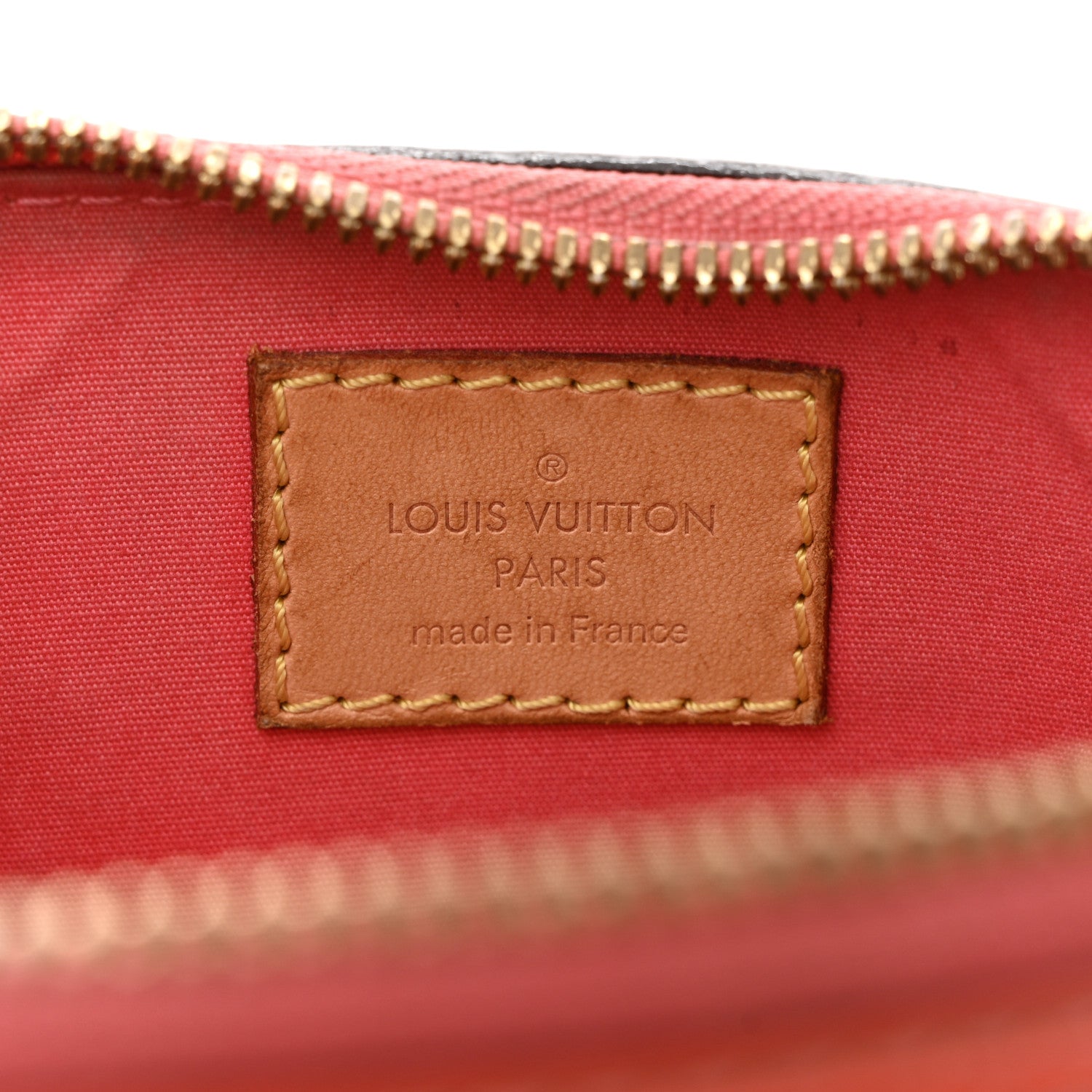 Louis Vuitton Vernis Alma BB Rose Litchi 6 of 12