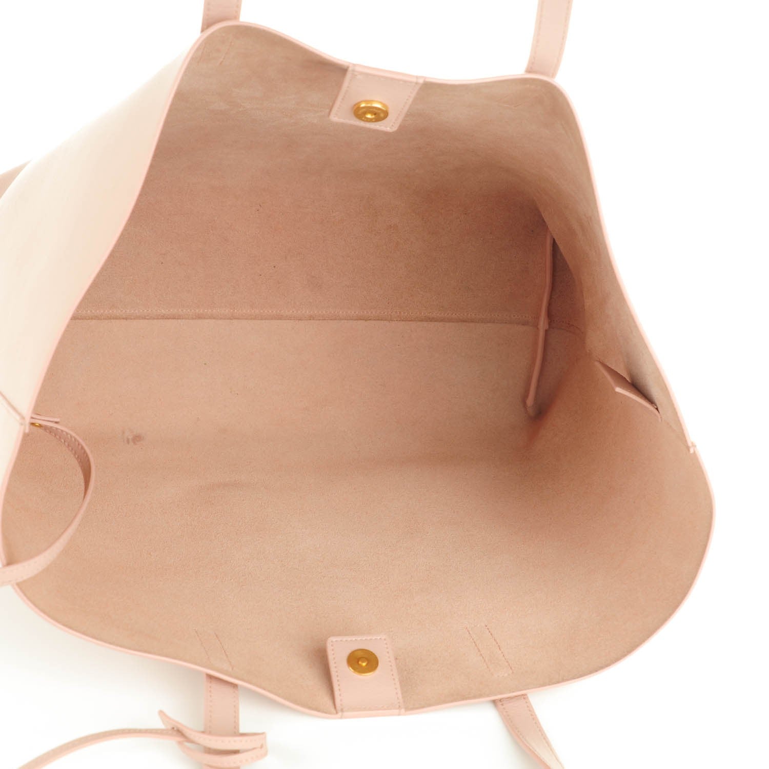 Saint Laurent Calfskin Large Shopping Tote Pale Blush 5 of 8