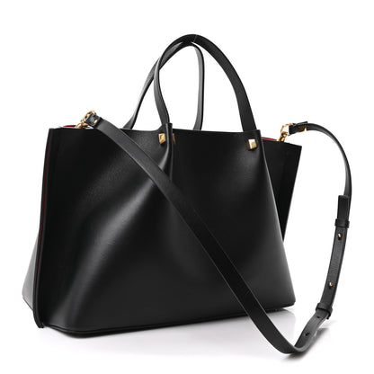 Valentino Garavani Nappa VLogo Medium Escape Tote Black 4 of 11