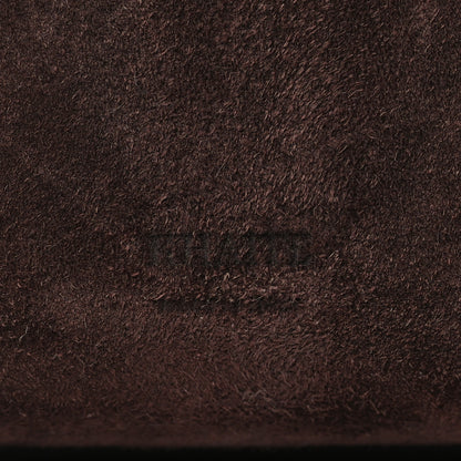 Khaite Suede Medium Maeve Bag Coffee 6 of 8