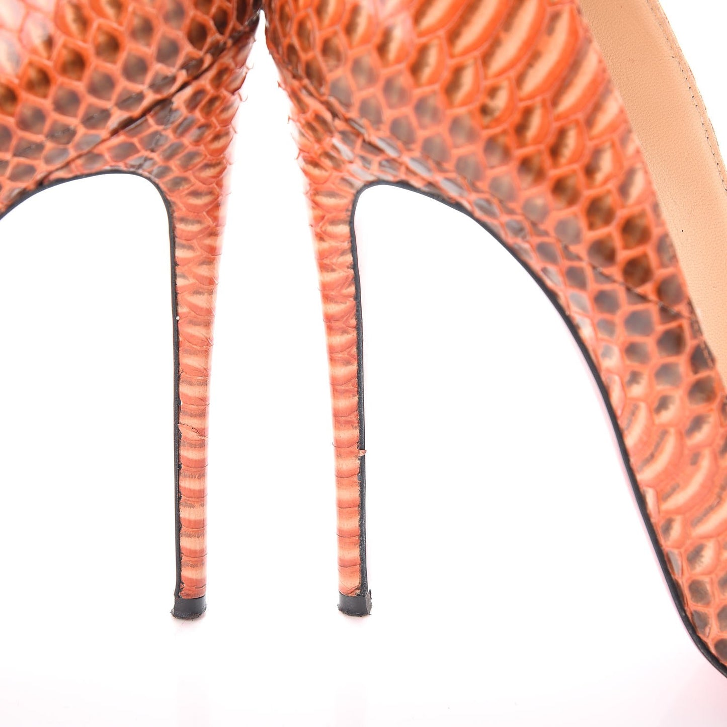 Python So Kate 120 Pumps 39.5 Orange