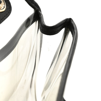 Chanel Lambskin PVC Medium Sand By The Sea Flap Black 11 of 11