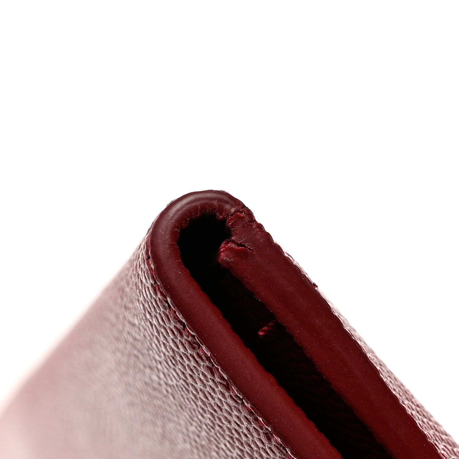 Saint Laurent Grain De Poudre Uptown Pouch Red 10 of 15