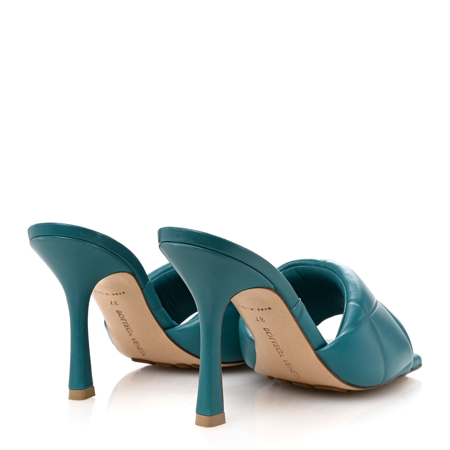 Nappa Maxi Intrecciato Lido 90mm Mule Sandals 37 Blaster