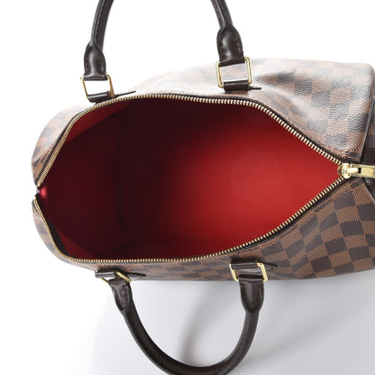Louis Vuitton Damier Ebene Speedy 35 5 of 9
