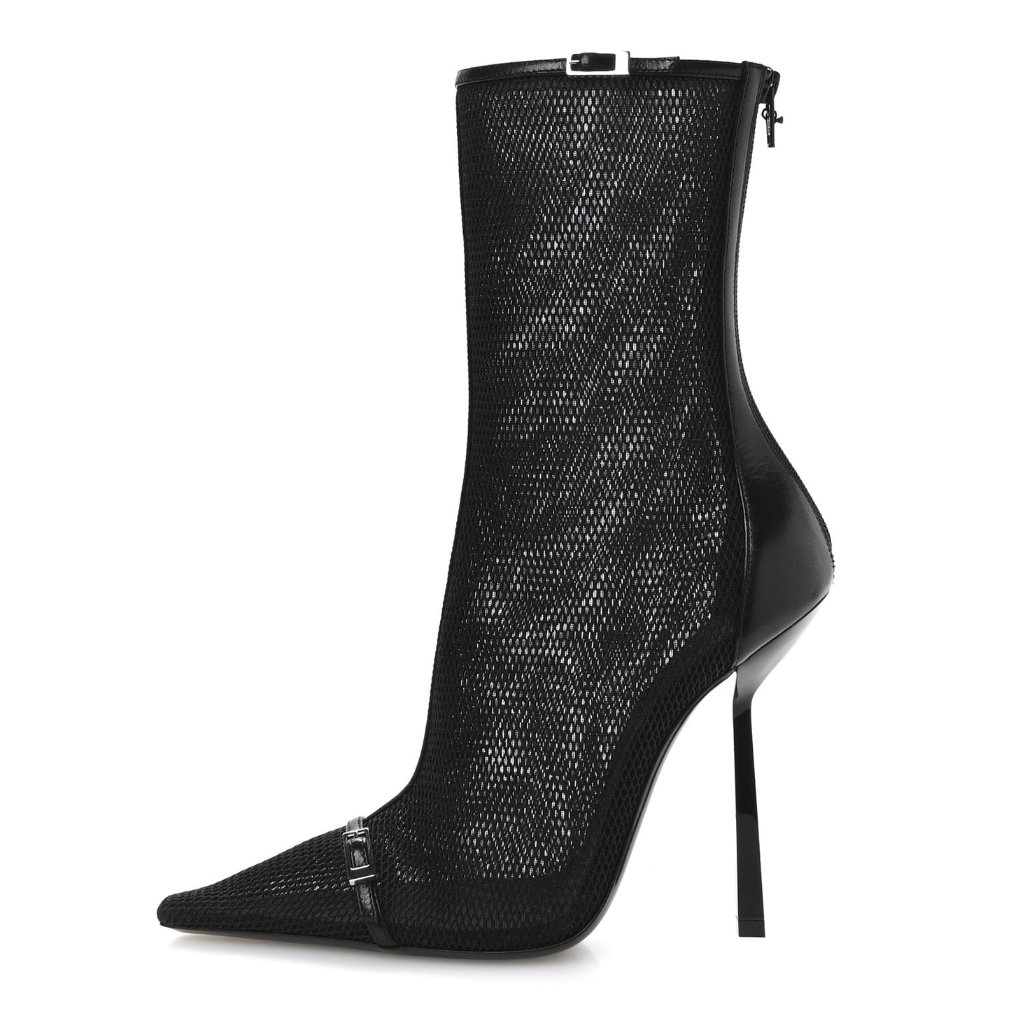 Elba Applique Tulle Aston 115 Boots 39 Black