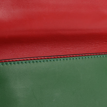 Valentino Garavani Nappa Rockstud Wristlet Clutch Emerald 9 of 16