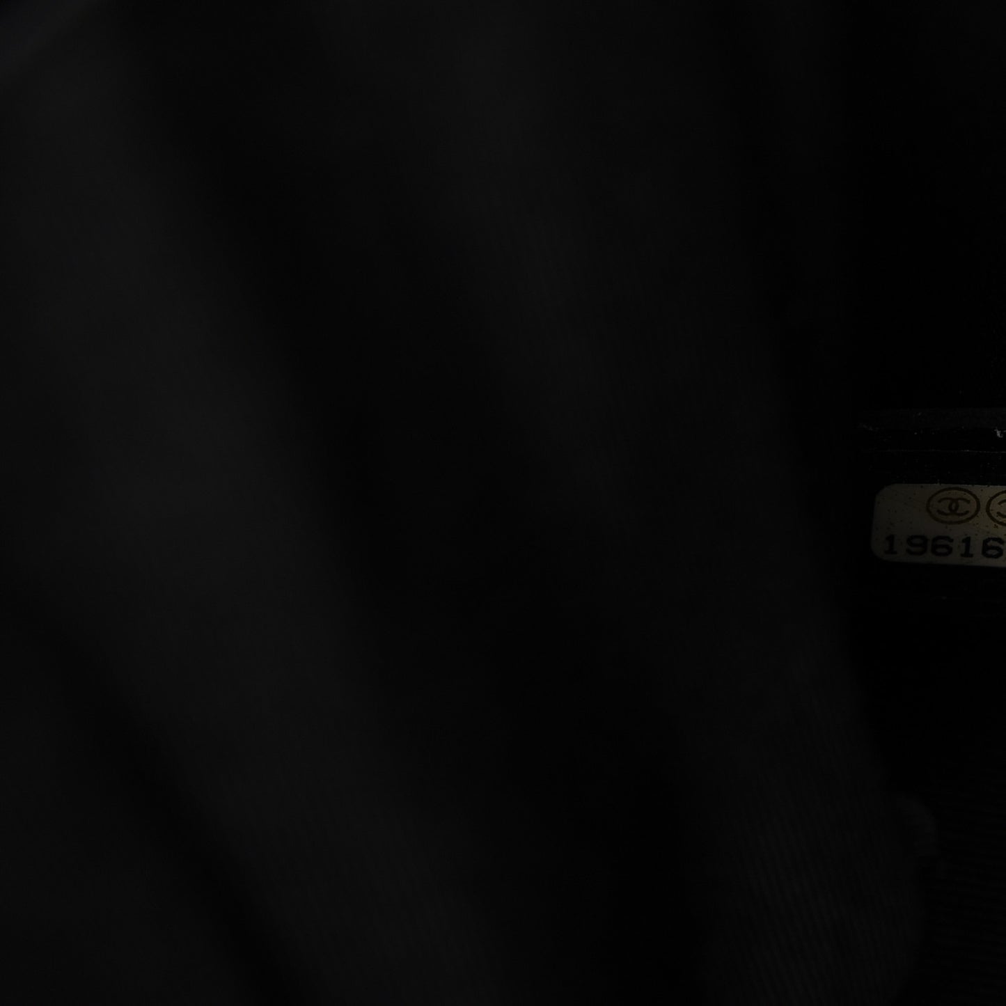 Calfskin Quilted Large Boy Flap Black