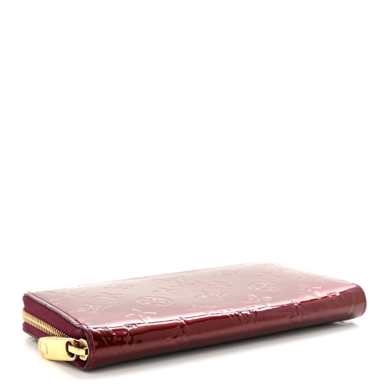Louis Vuitton LOUIS VUITTON Vernis Zippy Wallet Rouge Fauviste 4 of 13