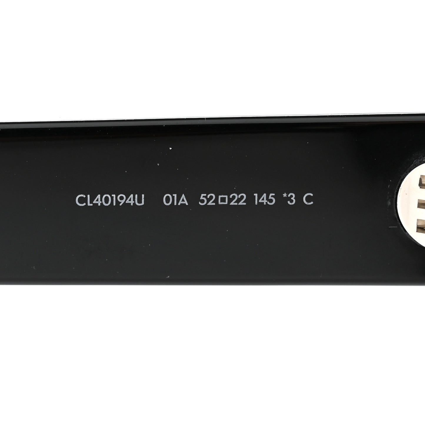 Acetate Triomphe 01 Sunglasses CL 40194U Black