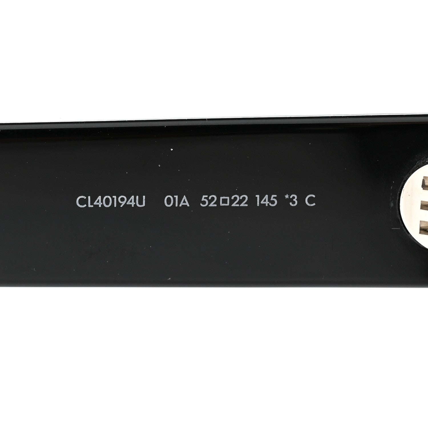Celine Acetate Triomphe 01 Sunglasses CL 40194U Black 5 of 7