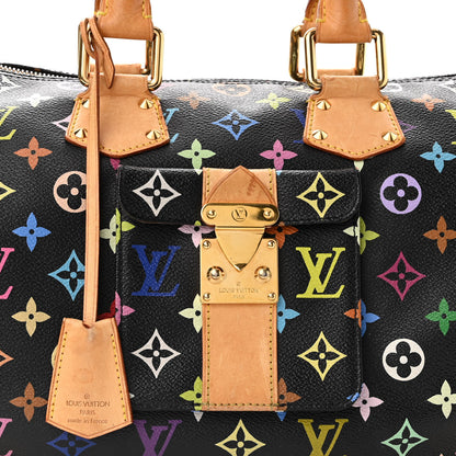 Louis Vuitton Monogram Multicolor Speedy 30 Black 8 of 19