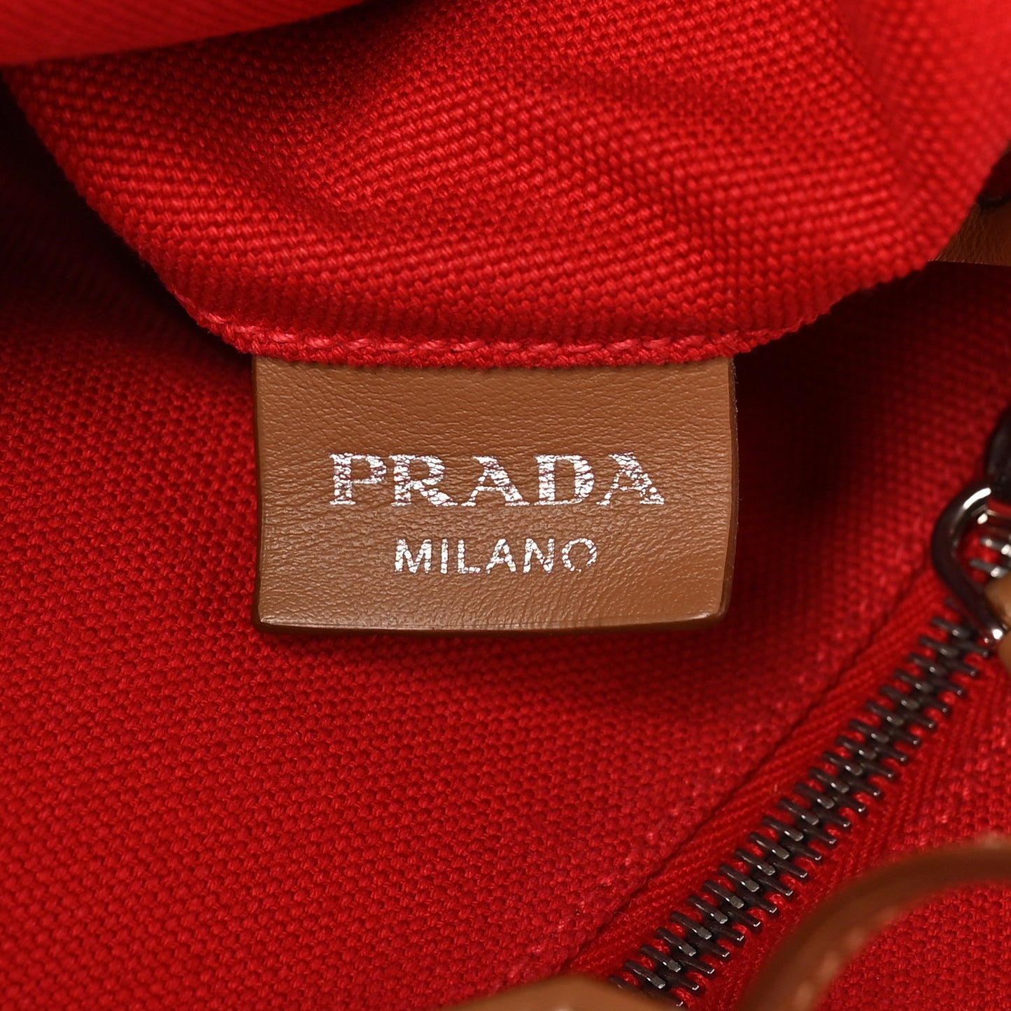 Canapa Small Shopping Tote Rosso