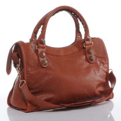Balenciaga Agneau Giant 21 Rose Gold Hardware City Orange Brulee 3 of 7