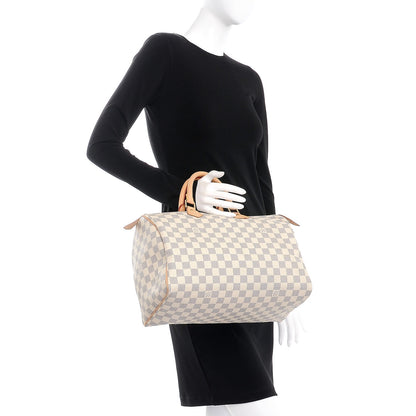 Louis Vuitton Damier Azur Speedy 35 2 of 8