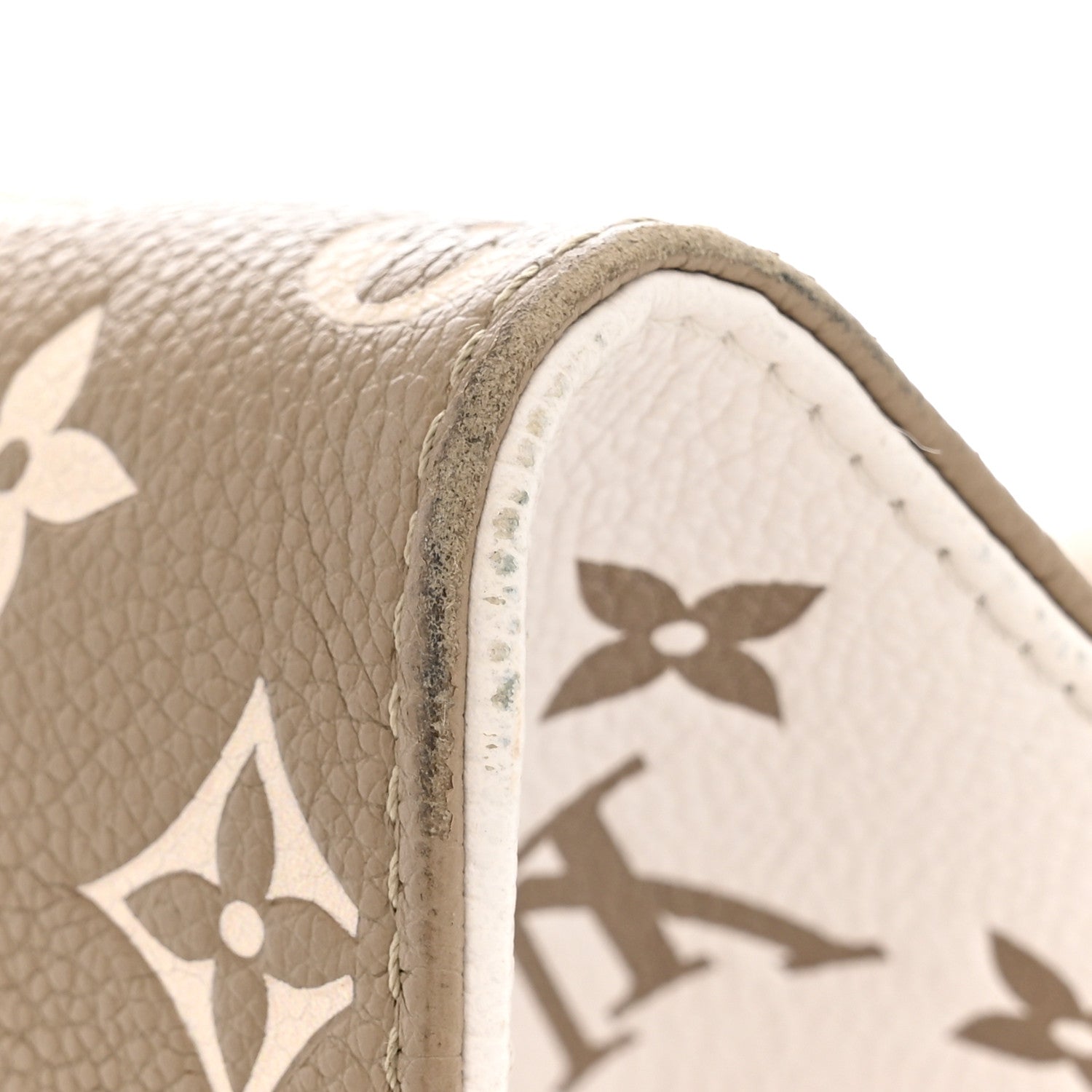 Louis Vuitton Empreinte Monogram Spring In The City Onthego MM Kaki Beige Cream 10 of 12