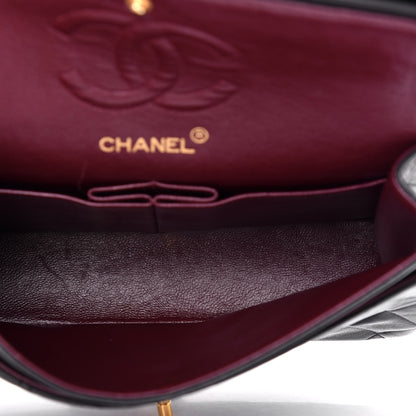 Chanel Lambskin Quilted Small Double Flap Black 5 of 10