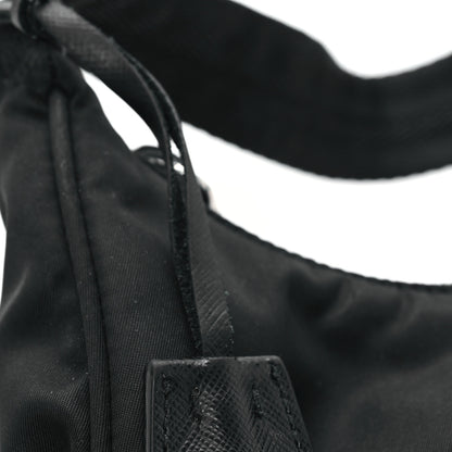 Prada Tessuto Nylon Mini Re-Edition 2000 Bag Black 12 of 16