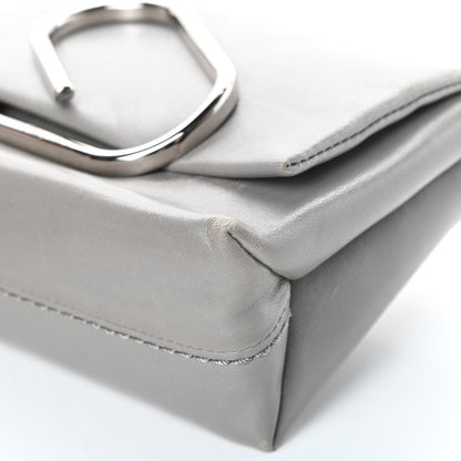 3.1 Phillip Lim Calfskin Alix Soft Flap Clutch Grey 10 of 18