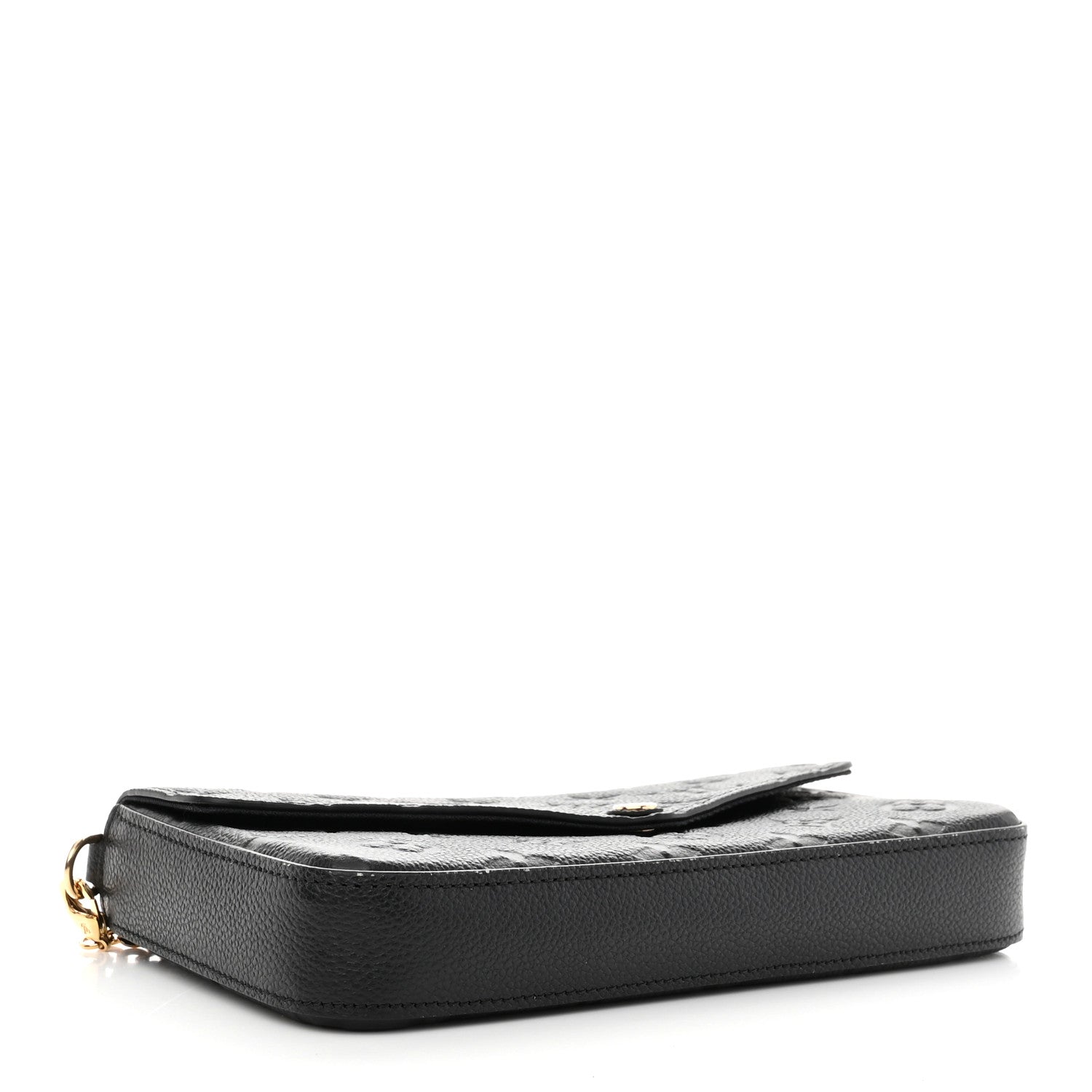 Louis Vuitton Empreinte Pochette Felicie Chain Wallet Black 5 of 9
