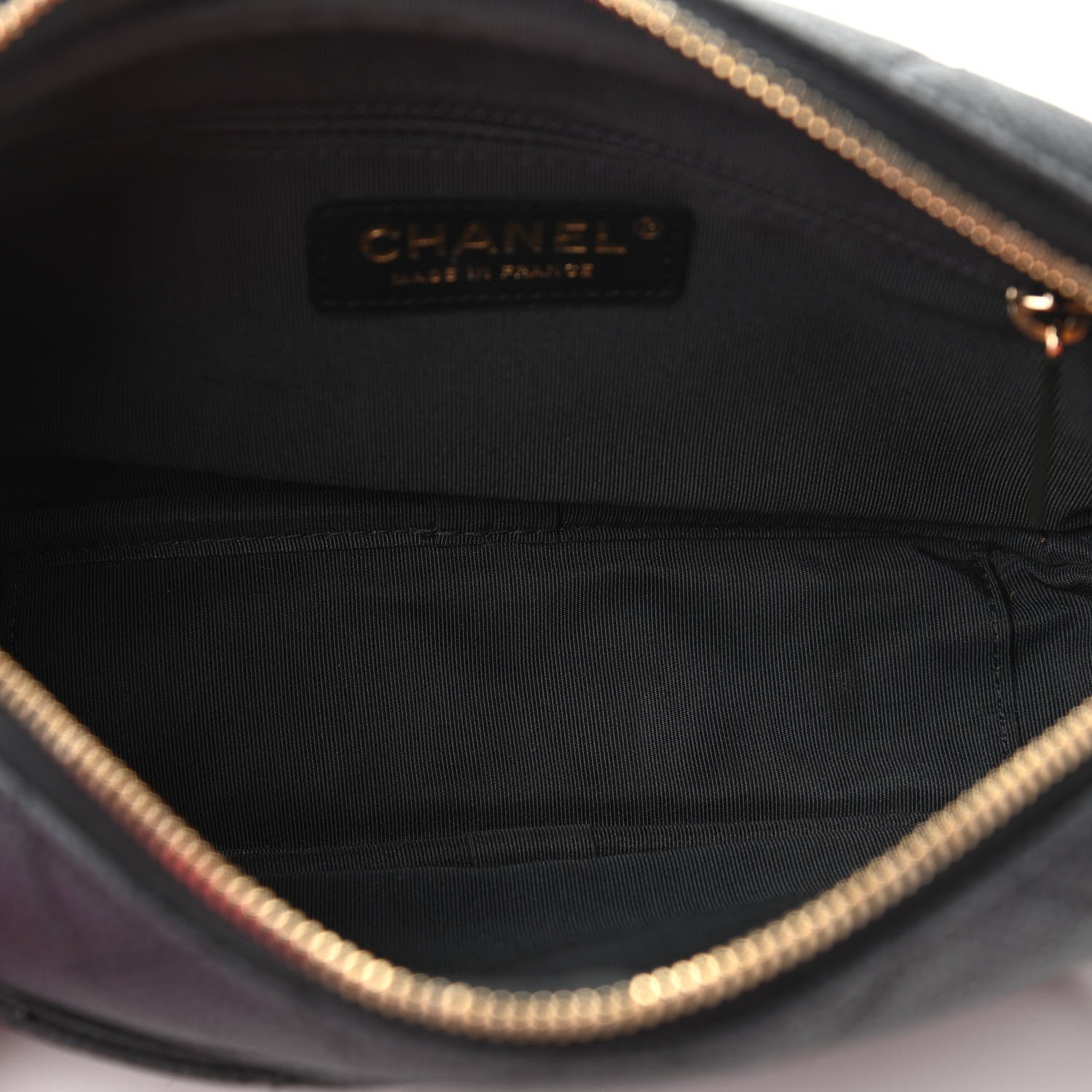 Chanel Iridescent Caviar Quilted Small Coco Tassel Camera Case Black 5 of 10
