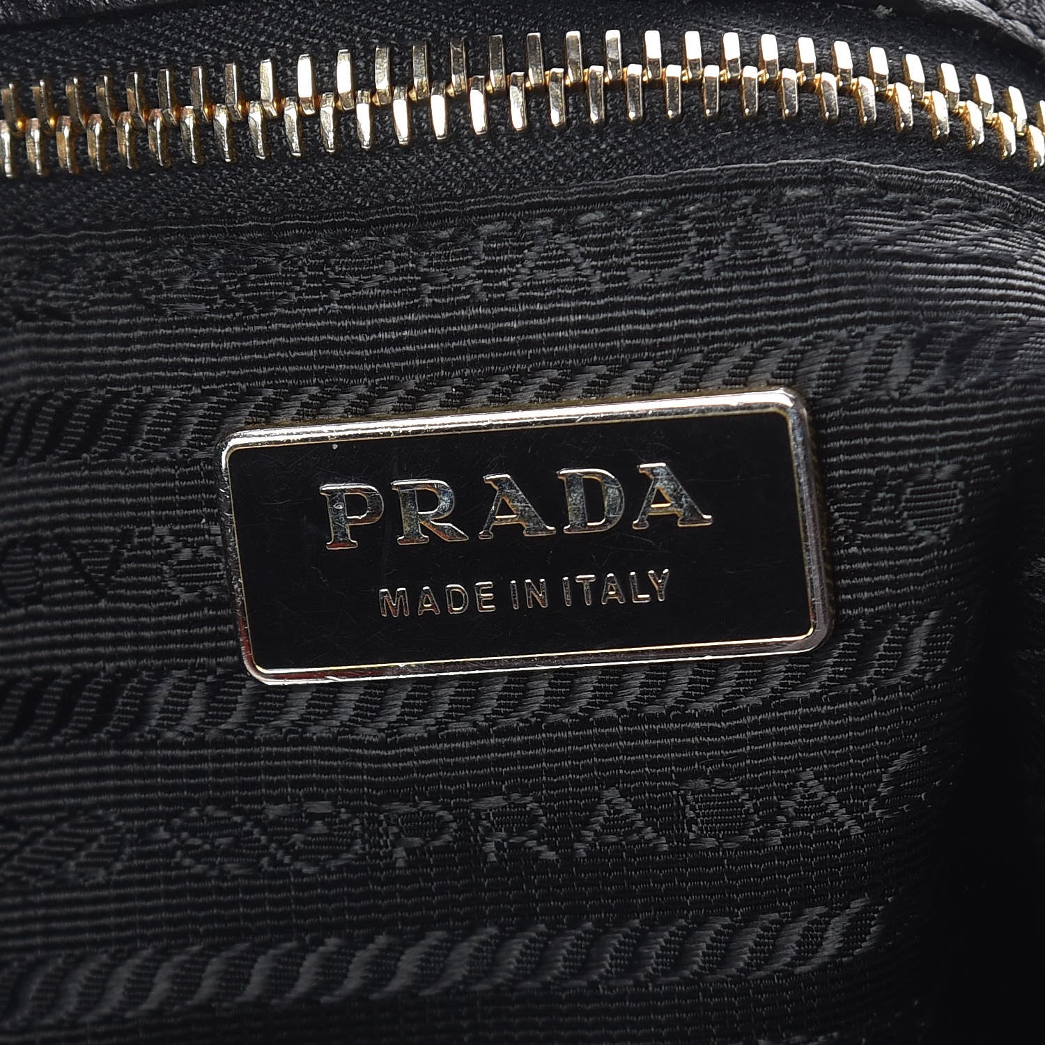 Prada Vitello Daino Shoulder Bag Black 6 of 10