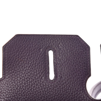 Hermes Taurillon Clemence JPG Birkin 42 Raisin 50 of 56