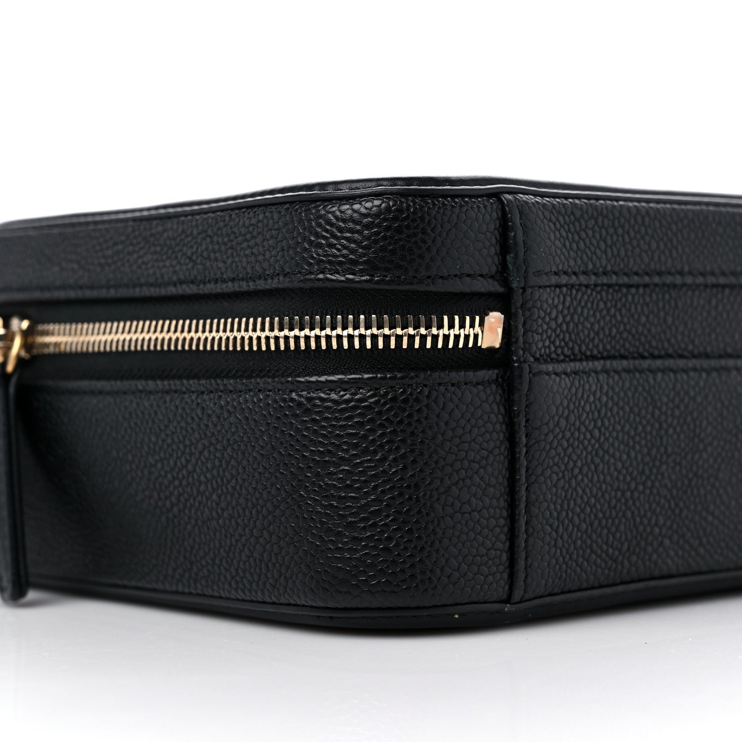 Chanel Caviar Quilted Medium CC Filigree Vanity Case Black 8 of 9