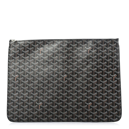 Goyard Goyardine Senat Pochette GM Black 1 of 7