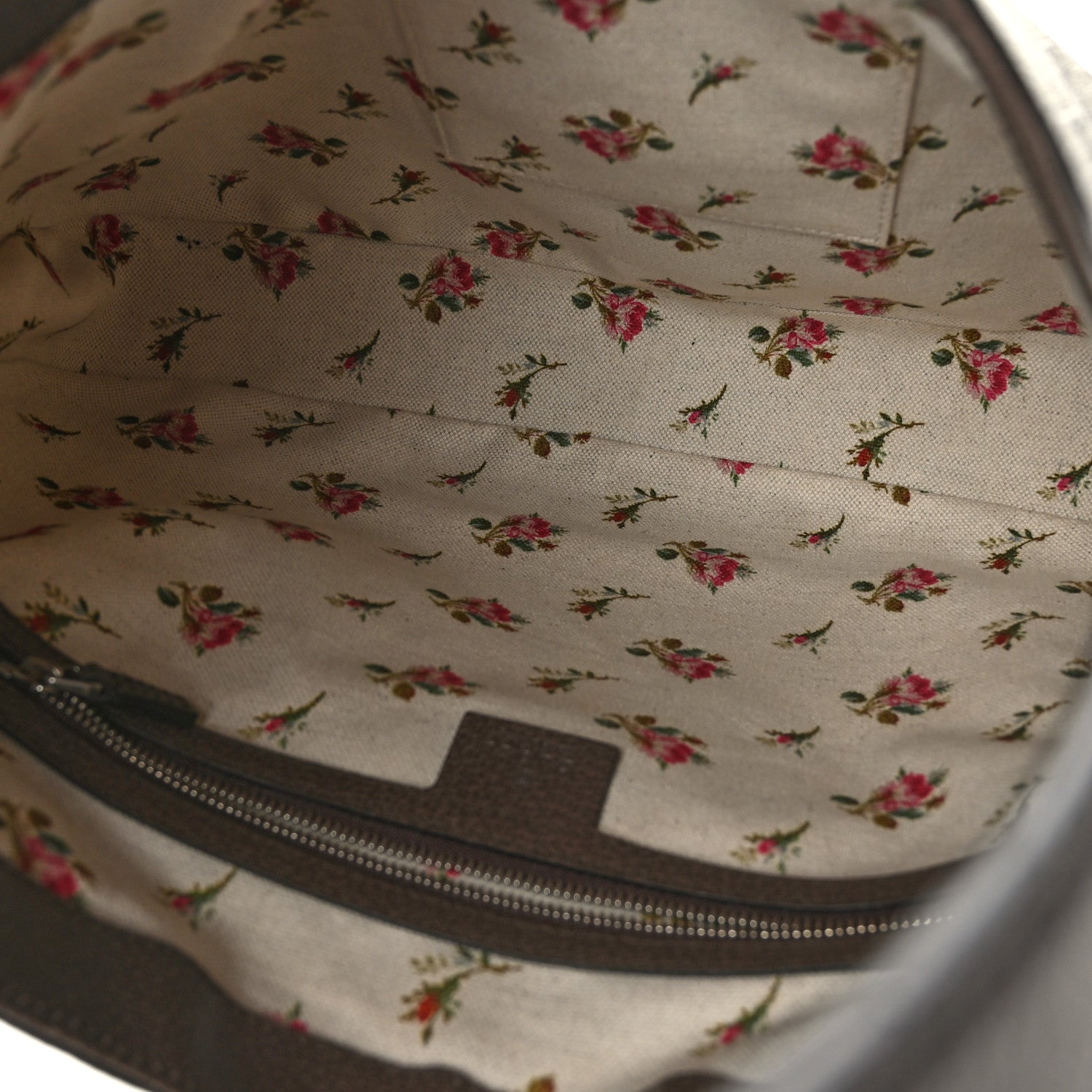 Gucci GG Supreme Monogram Web Medium Dionysus Hobo Brown 5 of 9