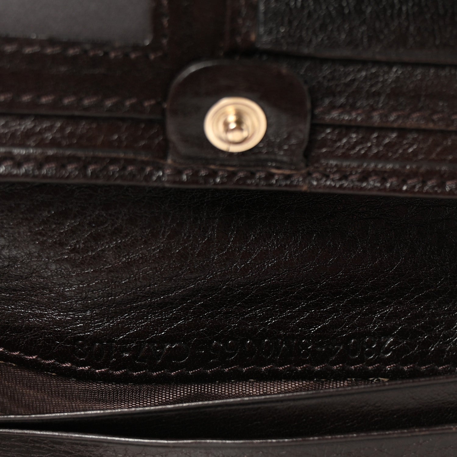 Fendi Zucca Continental Wallet Tobacco 6 of 7