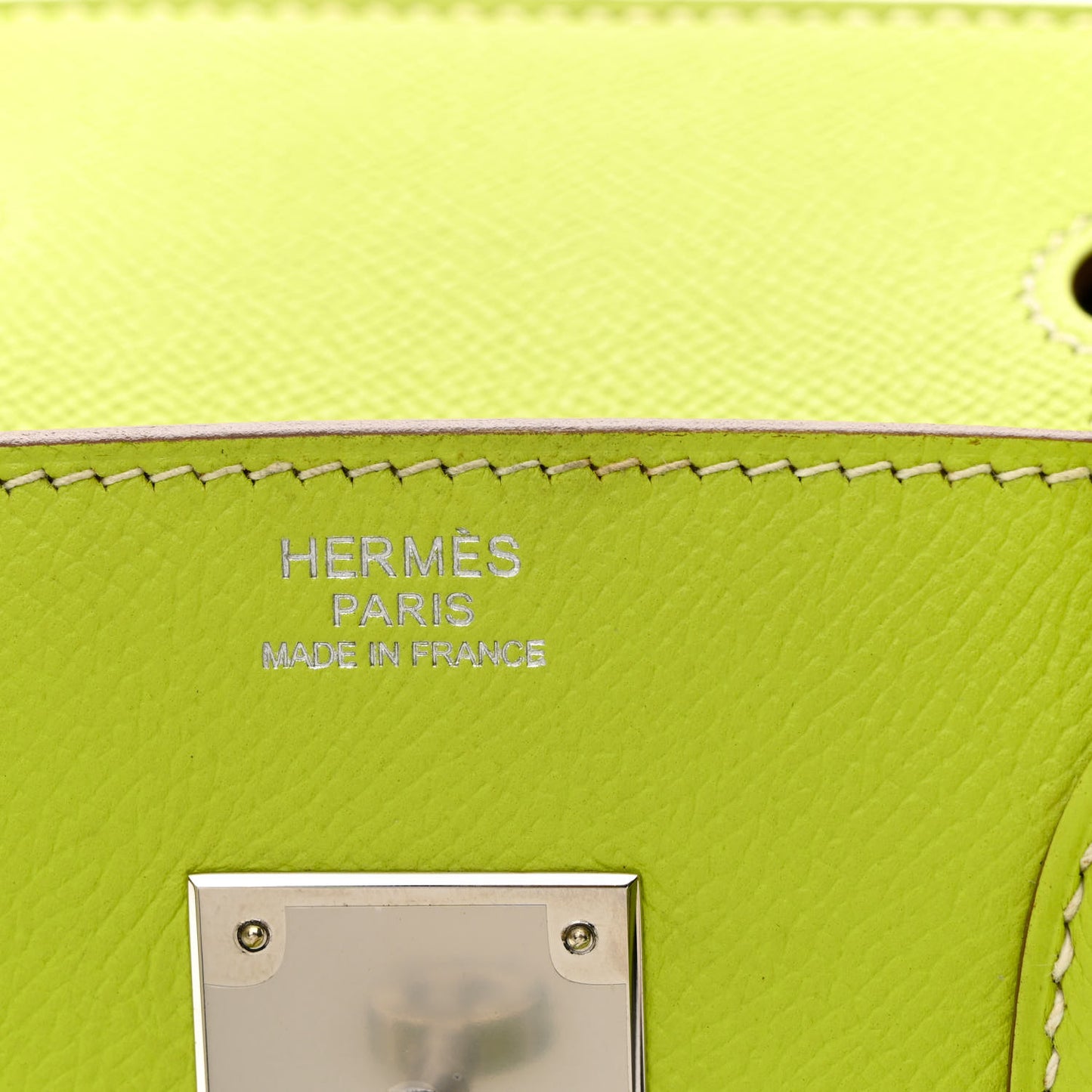 Epsom Candy Birkin 30 Kiwi Lichen