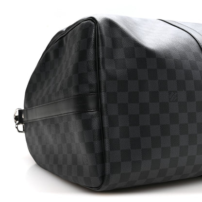 Louis Vuitton Damier Graphite Keepall Bandouliere 55 7 of 8