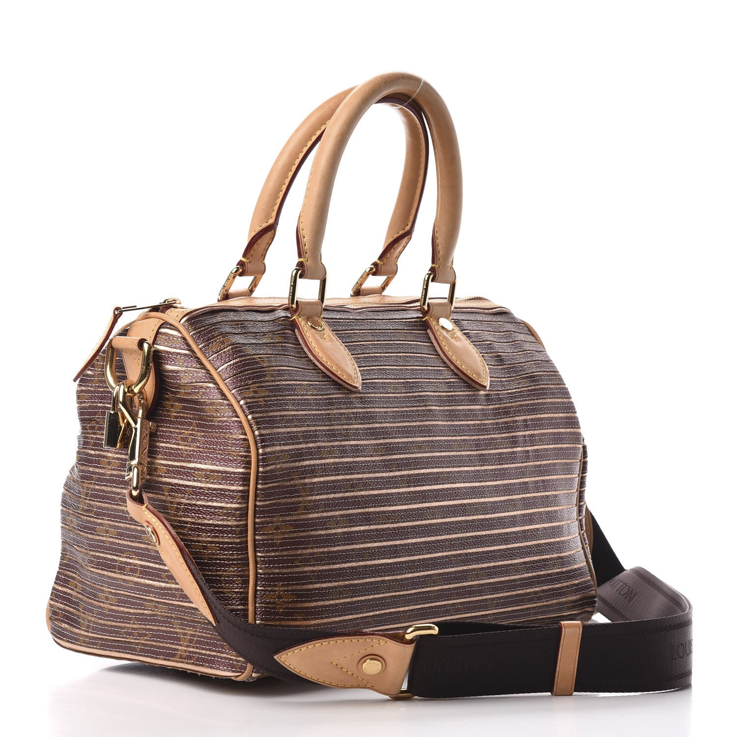 Louis Vuitton Monogram Eden Speedy Peach 3 of 9