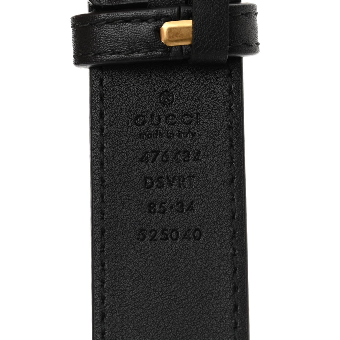 Calfskin Matelasse GG Marmont Belt Bag 85 34 Black