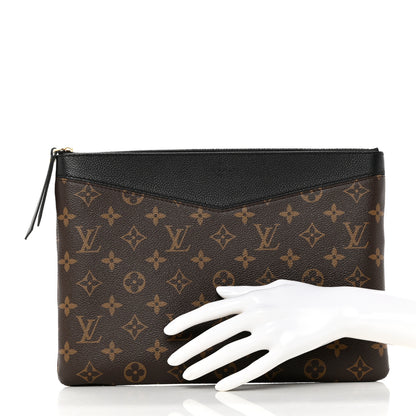 Louis Vuitton Monogram Daily Pouch Black 2 of 7