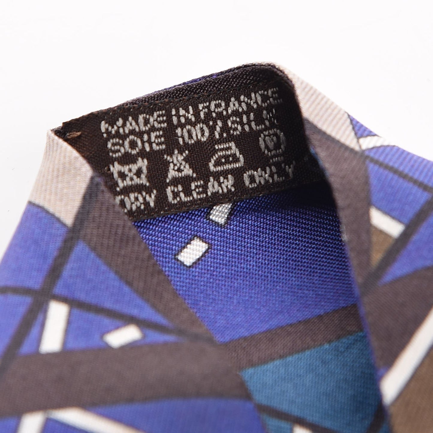 Silk Sport Twilly Jaune D’Or Bleu Nuit Brun