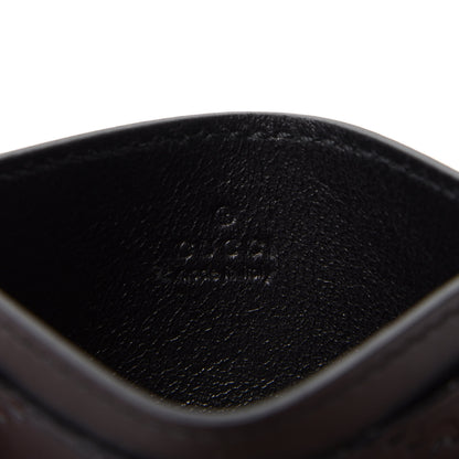 Gucci Guccissima Card Holder Black 5 of 5