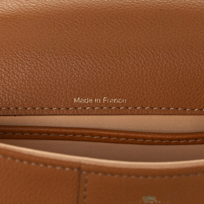 Delvaux Grained Calfskin Mini Brillant Satchel Natural 6 of 11