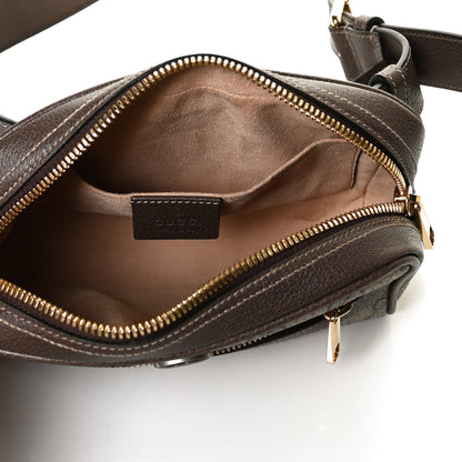 Gucci GG Supreme Monogram Web Small Ophidia Belt Bag 75 30 Dark Brown 5 of 11