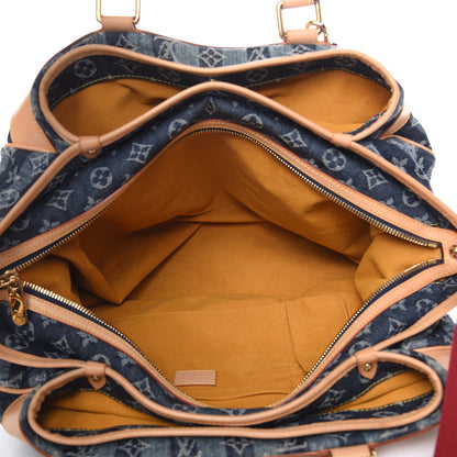 Louis Vuitton Denim Raye Cabas GM 5 of 17