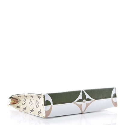 Louis Vuitton Monogram Giant Toiletry Pouch 26 Kaki 4 of 9