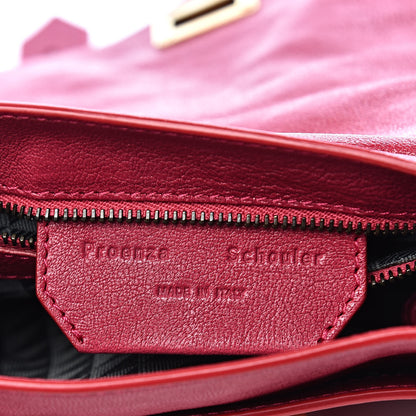 Proenza Schouler Lambskin PS1 Mini Pouch Messenger Bag Raspberry 6 of 11